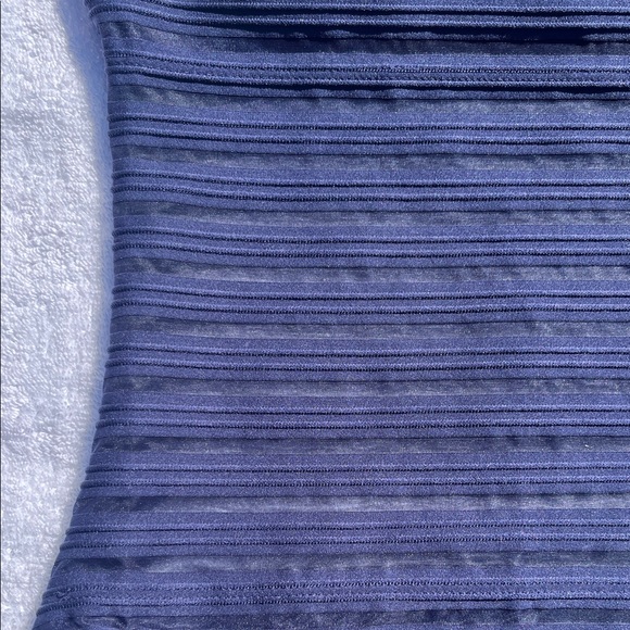 La Blanca Fluid Lines One Piece Swimsuit - NWOT Indigo Blue - Picture 3 of 13